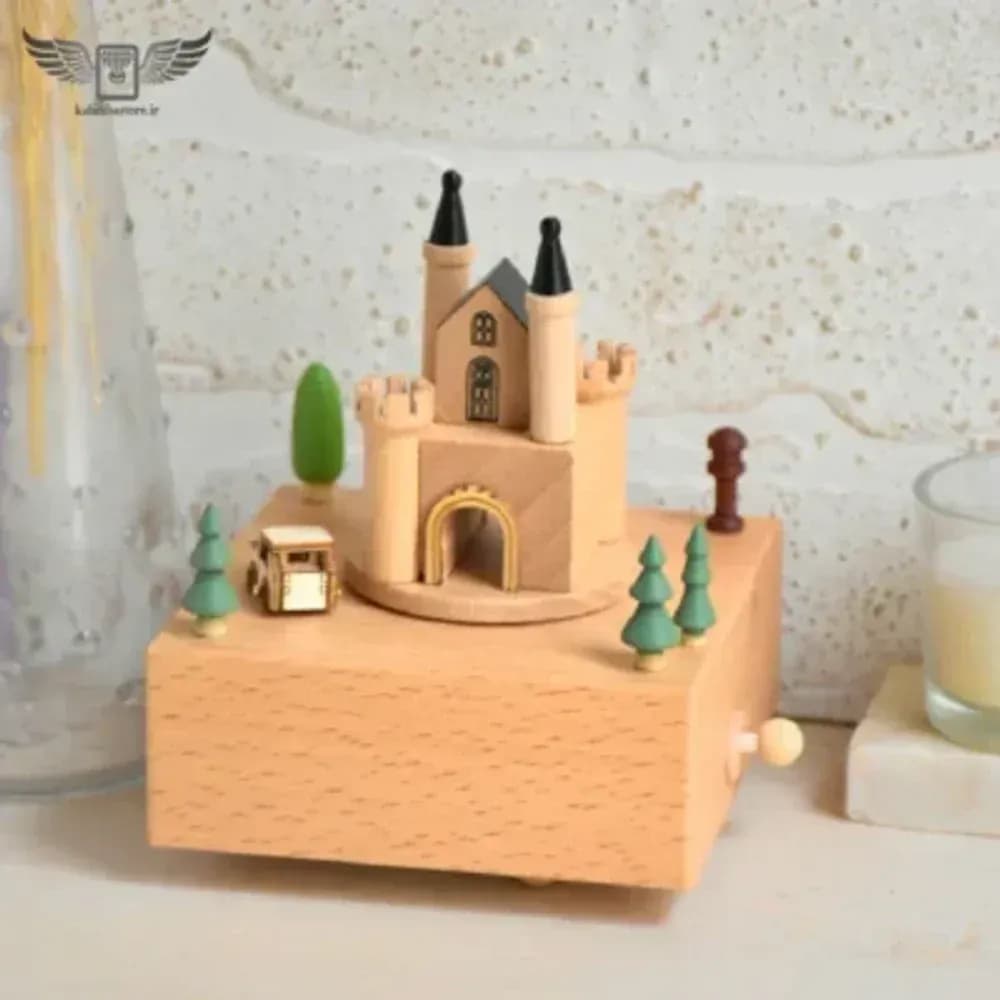جعبه موزیکال الا کلنگ چوبی