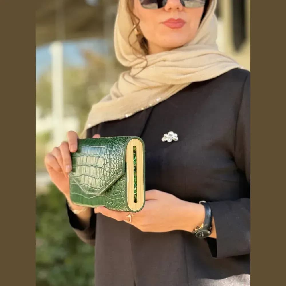 کیف مجلسی زمرد