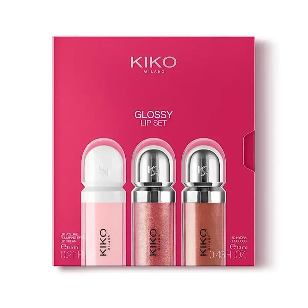 پک لیپ گلاس کیکو میلانو KIKO Milano Glossy Lip Set 03