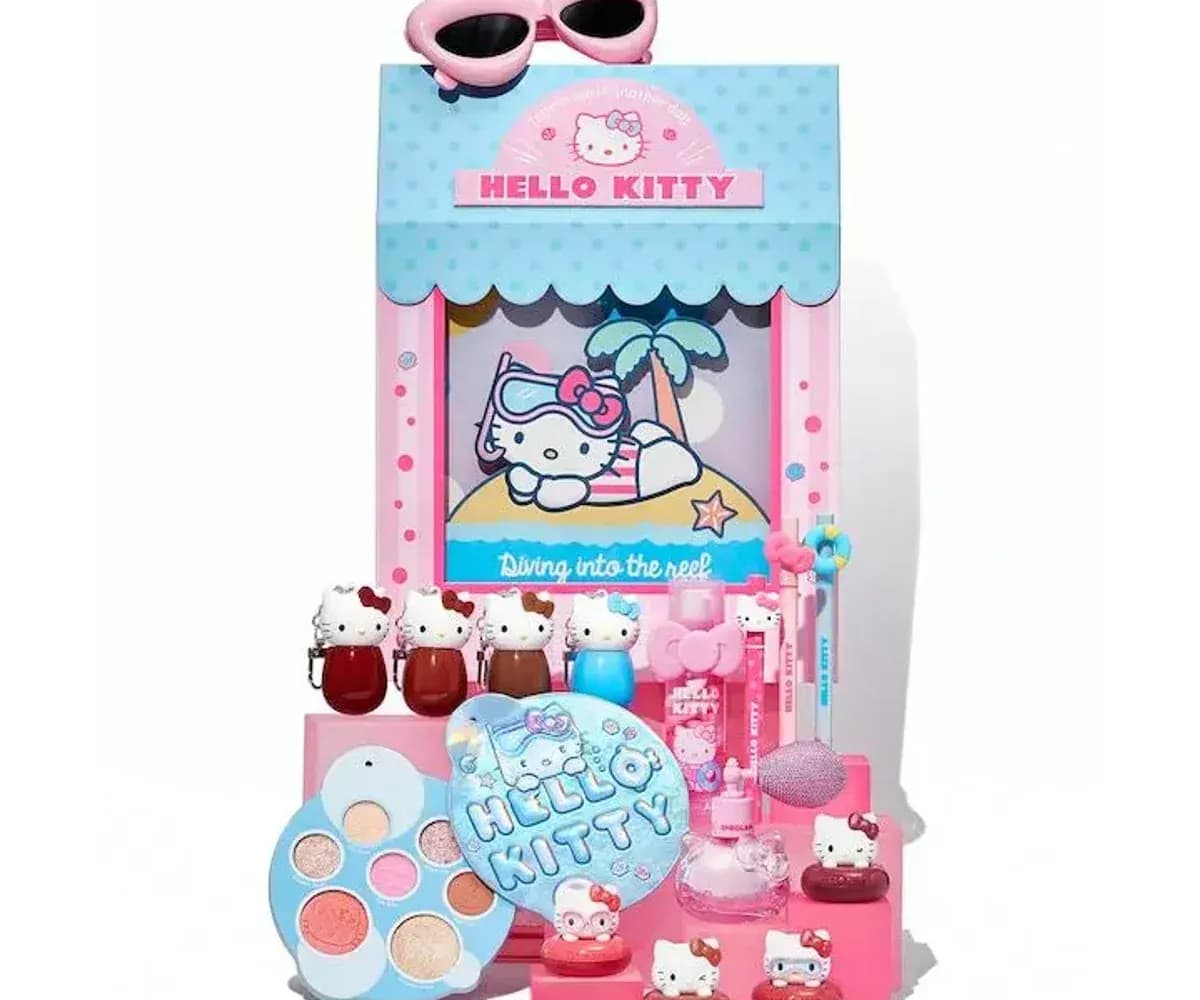 کالکشن هلوکیتی شماره 1 شیگلم Sheglam Hello Kitty Full Collection