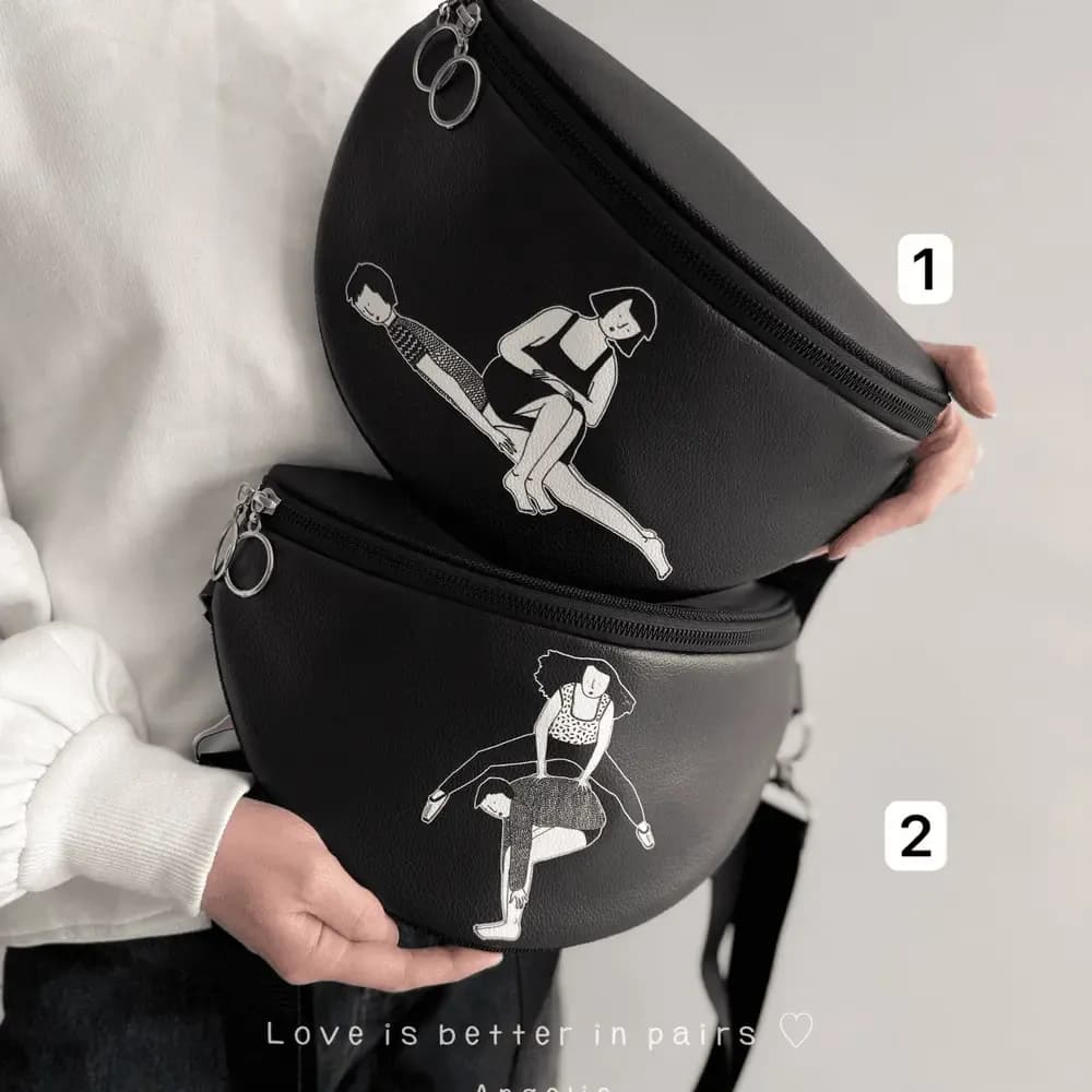 کیف دستی طرح دختر ابری