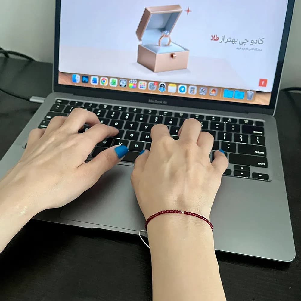 دستبند طلا – کد GT0012