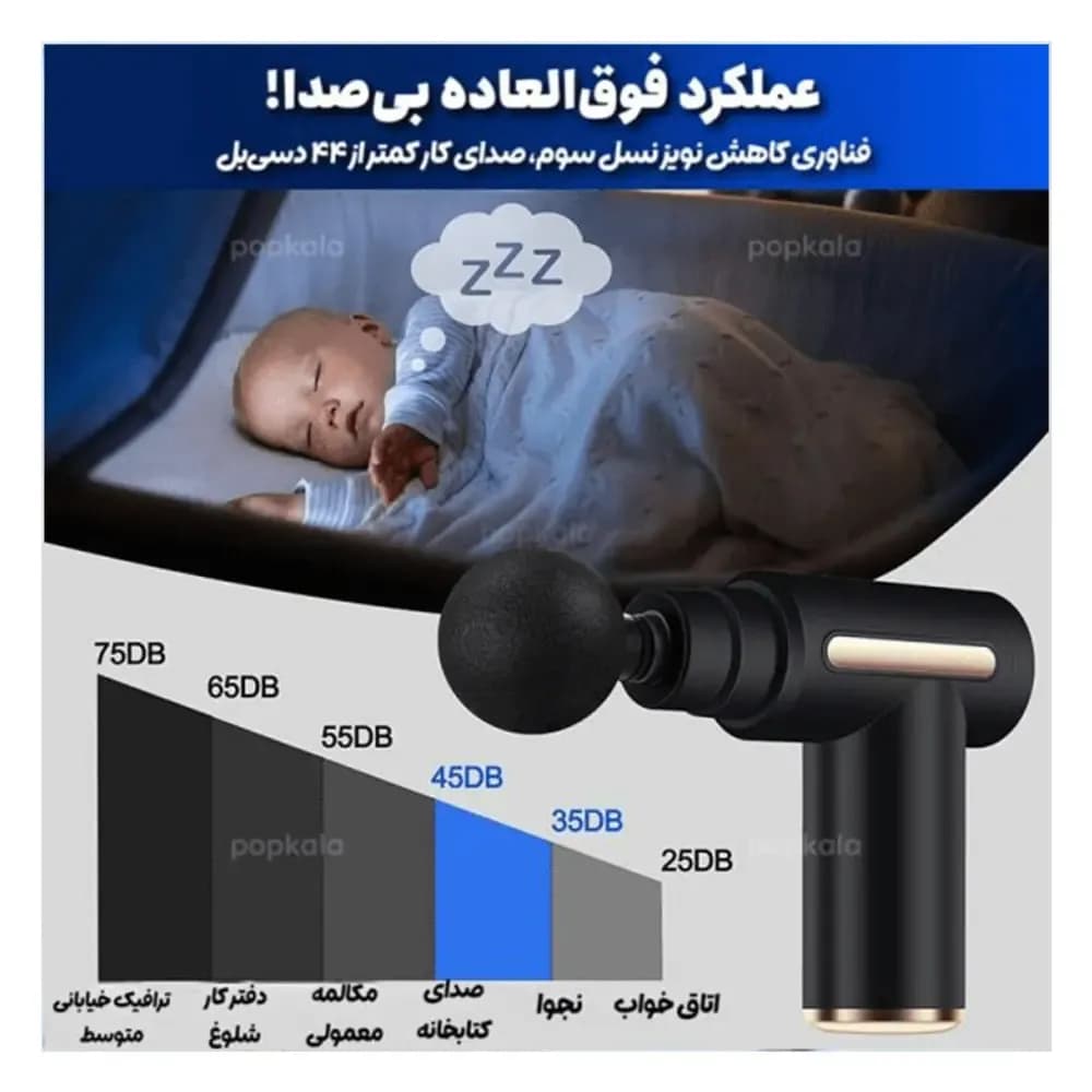 ماساژور تفنگی شارژی