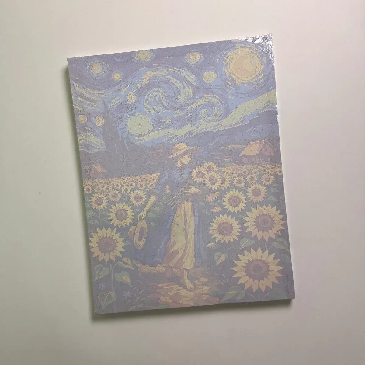 بوم رنگ‌آمیزی با اعداد طرح کاراکتری (همراه رنگ و قلمو)