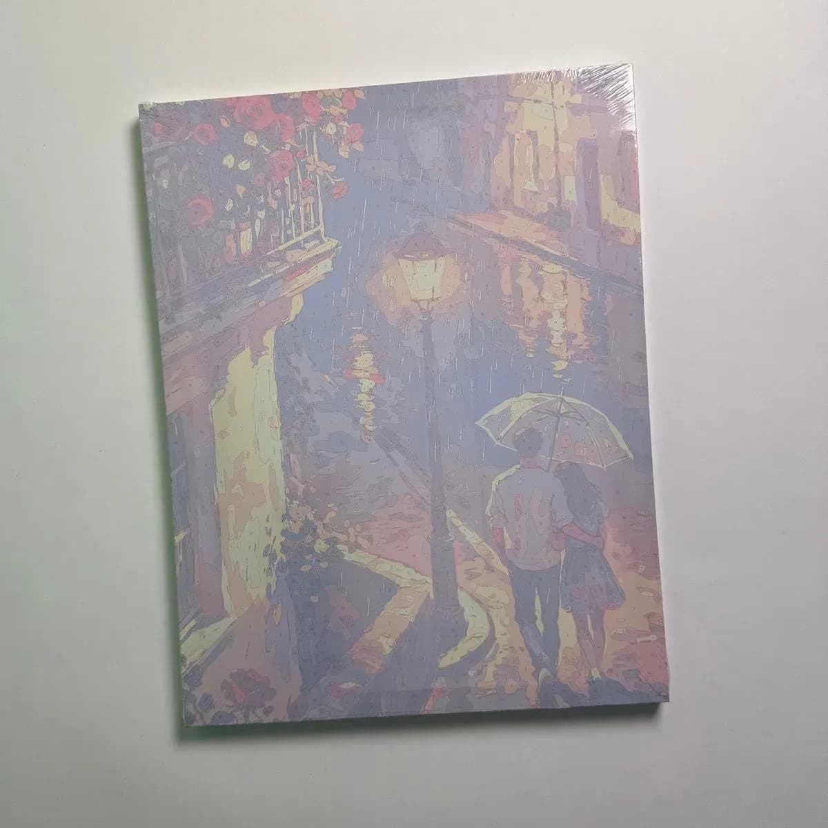 بوم رنگ‌آمیزی با اعداد طرح کاراکتری (همراه رنگ و قلمو)