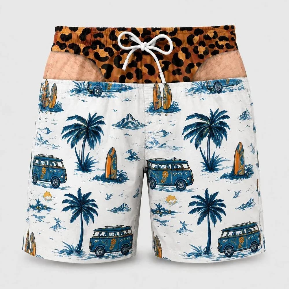 شلوارک موج‌سواری چیکی (Cheeky Trunks)